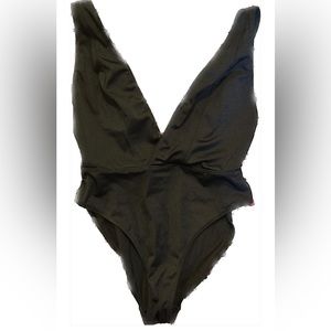 Urban outfitters deep v bodysuit